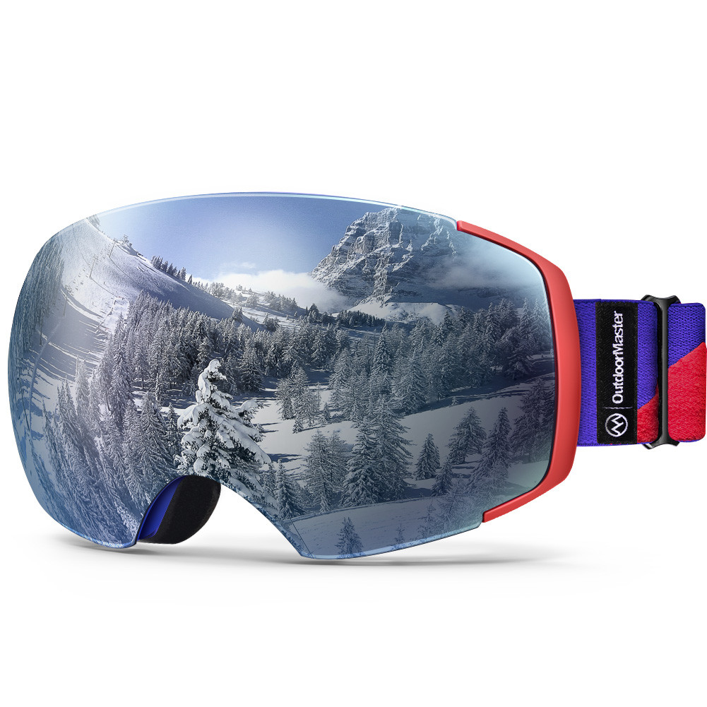 OutdoorMaster Ski Goggles PRO Frameless Interchangeable Lens Snow Goggles  UV400 - Gravity Trading