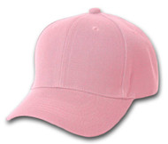 Blank Plain Pink Adjustable Hat