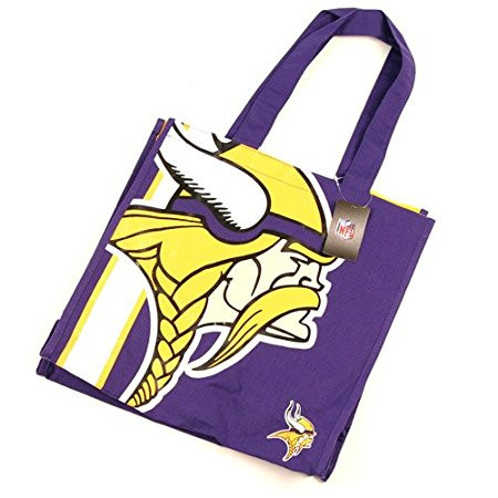 Minnesota Vikings Medium Tote Bag (Measures 13" x 14" x 5")