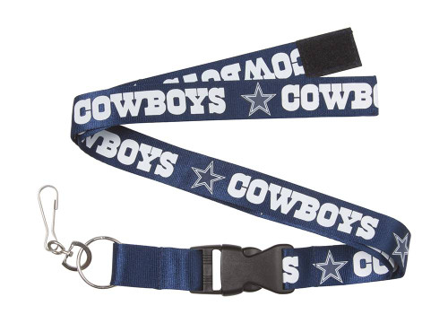 NFL Dallas Cowboys Lanyard, Blue