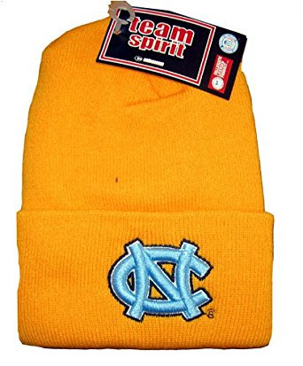 NCAA Beanie North Carolina Tar Heels, Light Blue Logo