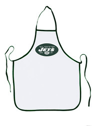 NFL Football  New York Jets Sports Fan BBQ Grilling Apron Green Trim