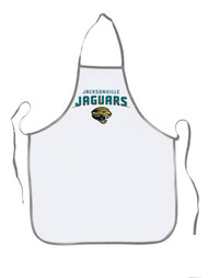 NFL Football Jacksonville Jaguars Sports Fan BBQ Grilling Apron Grey Trim