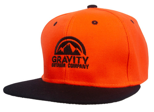 Gravity Outdoor Co. Logo Polyester Snapback Hat