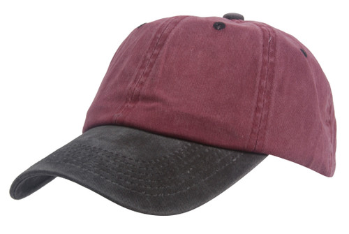 Top Headwear Pigment Dyed Low Profile Adjustable Baseball Cap