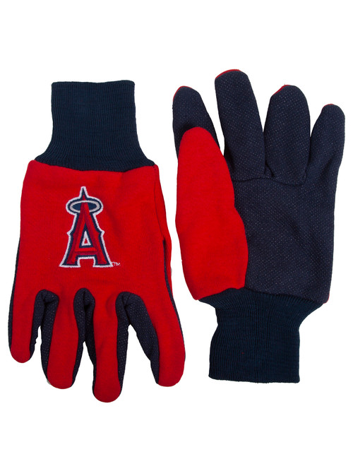 Embroidered Logo Sports Utility Gloves MLB, Los Angeles Anaheim