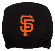 Embroidered Sports Logo 2 Pack Headrest Cover MLB, San Francisco Giants