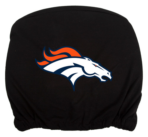 Embroidered Sports Logo 2 Pack Headrest Cover NFL, Denver Broncos