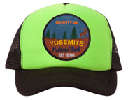Gravity Outdoor Yosemite National Park Foam Trucker Hat