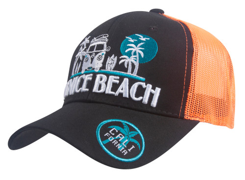 Top Headwear Summer Van Adjustable Trucker Hat