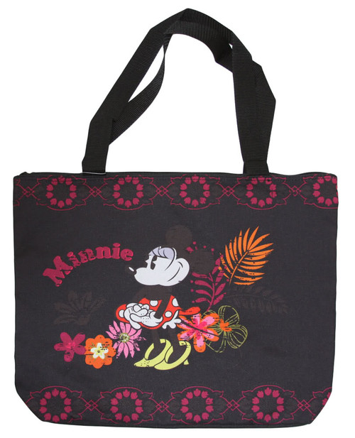 Cute Disney Minnie Mouse Flowers Tote Bag