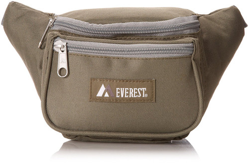 Everest Signature Waist Pack - Standard, Olive, One Size