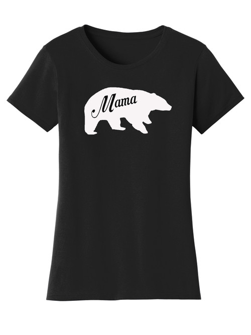 Gravity Trading Mama Bear Womens Short-Sleeve T-Shirt