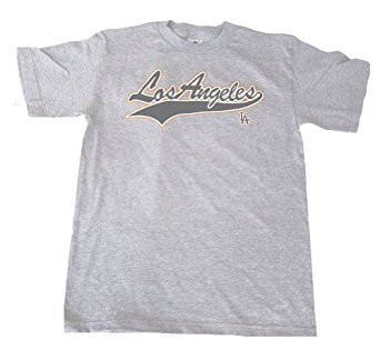 Los Angeles Team Cotton Shirt- Grey