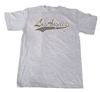 Los Angeles Team Cotton Shirt- Grey