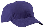 Brushed Twill Low Profile Cap, Purple