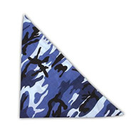 New Camoflauge Woodland Style Color Cotton Bandanas - (4 Different Styles)