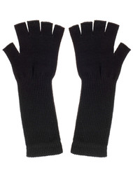 Gravity Threads Long 11" Knit Arm Warmer Warm Fingerless Gloves