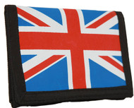 Union Jack British Wallet w/ Chain