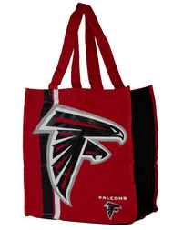 NFL Team Logo Reusable  Atlanta Falcons Tote Grocery Tote Shopping Bag