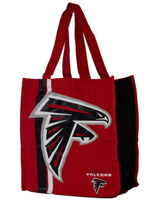 NFL Team Logo Reusable  Atlanta Falcons Tote Grocery Tote Shopping Bag