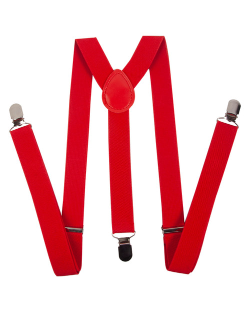 Gravity Threads Men's Adjustable Solid Suspenders