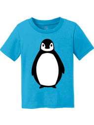 Fuzzy Penguin Kids Cotton T-Shirt