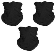 Top Headwear Face Covering Neck Gaiter - 3-Pack