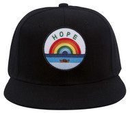 Top Headwear  Hope with Rainbow Patch Snapback Cap