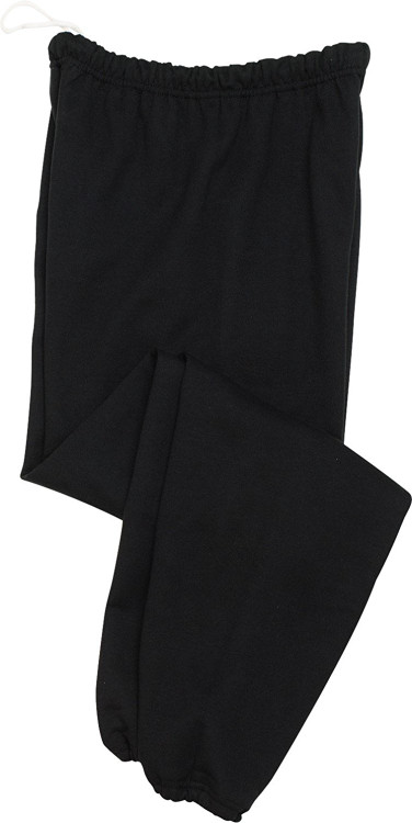 Jerzees 50/50 Sweatpants - Black - small