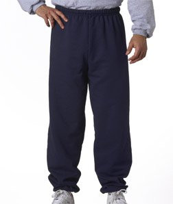 Jerzees 50/50 Sweatpants - TRUE NAVY - small