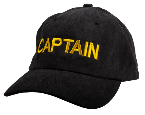 Top Headwear Captain Embroidered Adjustable Cap