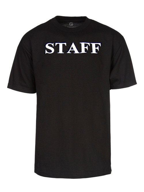 Staff Authority Cotton Shirt- Black