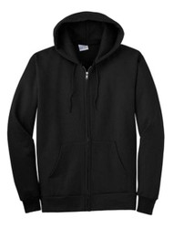 Basic Classic Fit Zip-up Hooded Sweater
