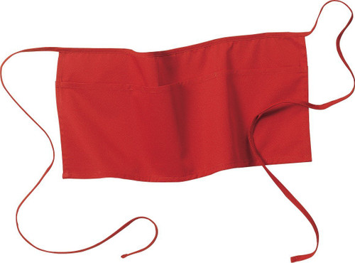 Port Authority Waist Apron With Pockets, Red
