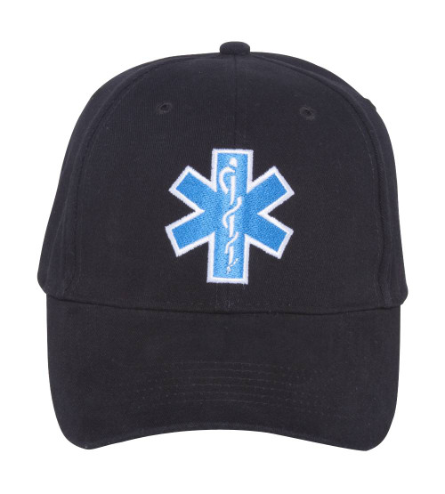 9281 Black EMS EMT Supreme Low Profile Insignia Cap