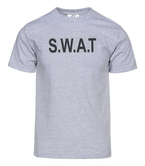 Grey SWAT Law Enforcement T-Shirt