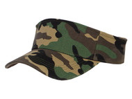 Army Camouflage Sun Visor Hat