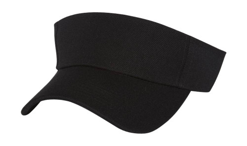 Summer Single Sports Visor- Black