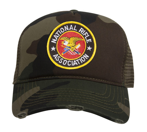 National Rifle Association NRA Adjustable Trucker Hat
