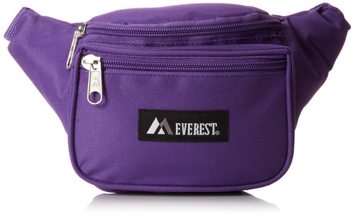 Everest Signature Waist Pack - Standard, Dark Purple