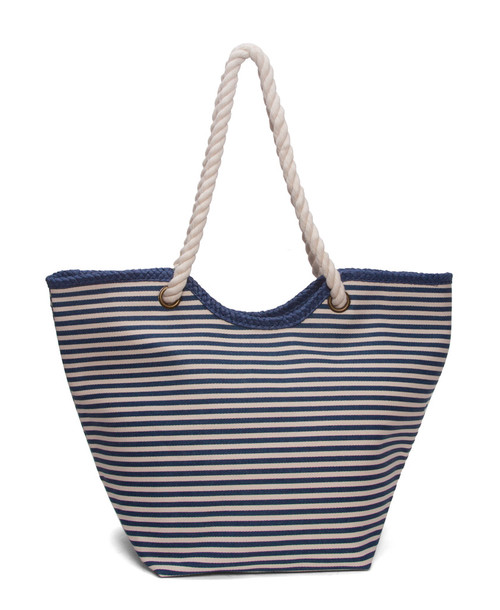 Capelli Straworld Cotton Twisted Rope Handle Tote Bags