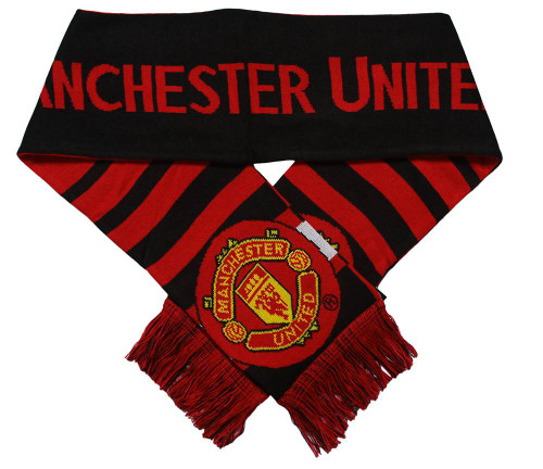Manchester United Woven Winter Scarf