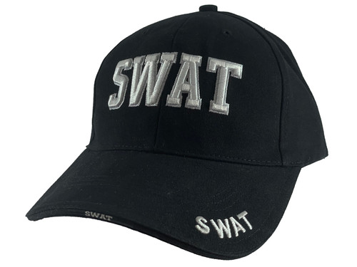 9722 Black Low Profile SWAT Cap