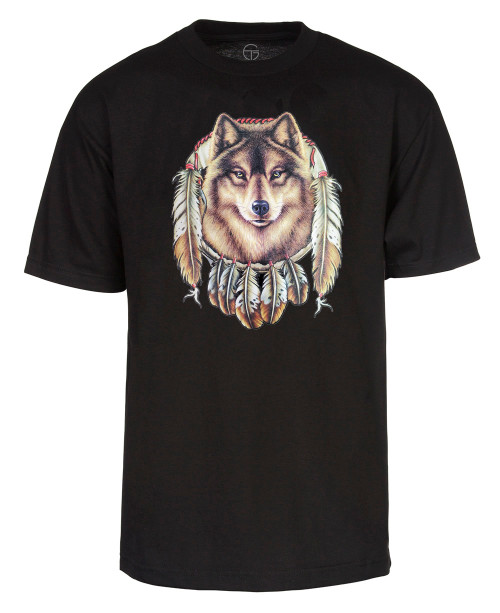 Dream Catcher Wolf Pack T Shirt
