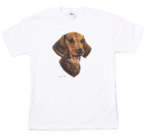 Dachshund Print T Shirt