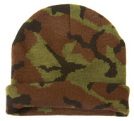 Woodland Camo Long Beanie