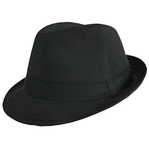 Sam's Rock Head Wear Black Fedora Fh-05