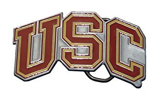 USC University of Southern California Belt Buckle