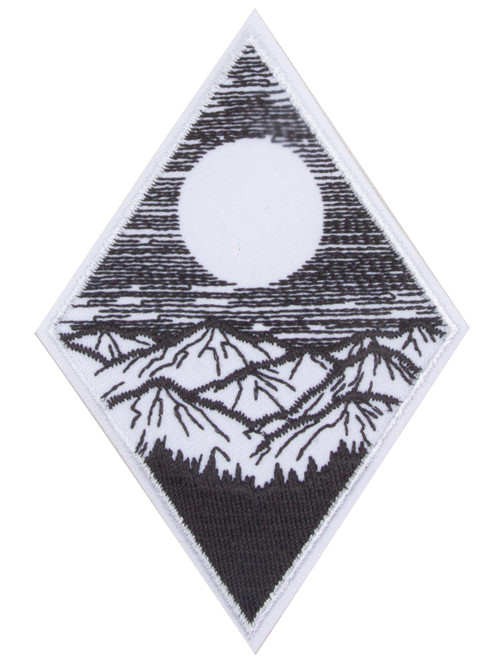 Gravity Trading Minimalistic Trees Mountain Sky Patch
